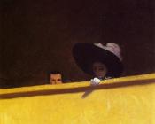 菲利克斯 瓦洛东 : Box Seats at the Theater, the Gentleman and the Lady